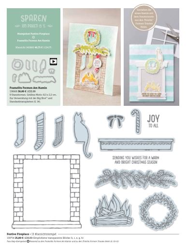1 Produktpaket Festive Fireplace