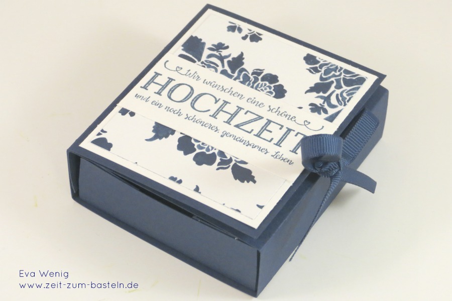 www.zeit-zum-basteln.de - Two-in-one Karte & Box zur Hochzeit (Stampin up)