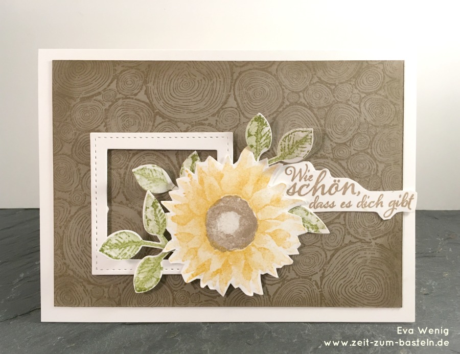 www.zeit-zum-basteln.de - Karte zum Hochzeitstag (Stampin Up Herbstanfang und Treerings)