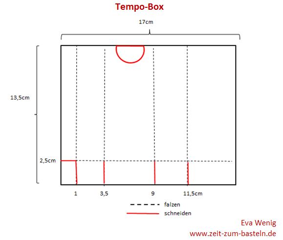 Winterlicher Tempo Box mit Anleitung - perfekt für die Winterzeit - (Stampin Up, Tannenzauber) - www.zeit-zum-basteln.de