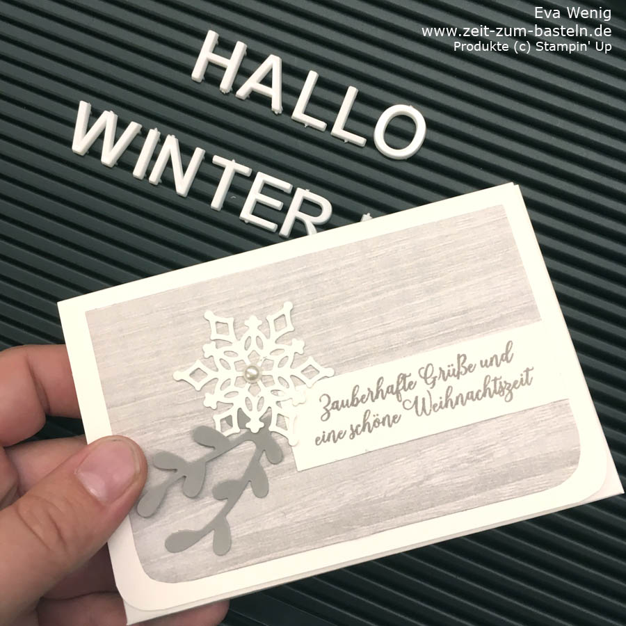 Schnelle Adventskalender To-Go mit Schokolinsen - Stampin Up - www.zeit-zum-basteln.de