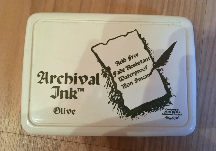 achrival ink olive