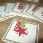 Mini-Kärtchen passend zu Geschenkboxen