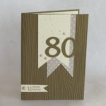 Schnelle Karte zum 80sten