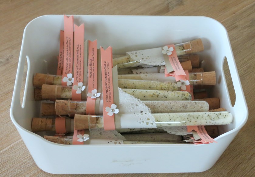 Kräutersalze - Zeit zum BastelnZeit zum Basteln