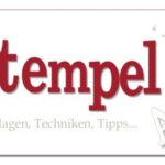 Stempel-ABC – Hintergründe mit Masken & Strukturpaste