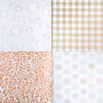 Designerpapier selbst gefärbt