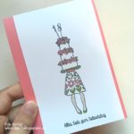 Eine Torte, die ich kaum tragen konnte