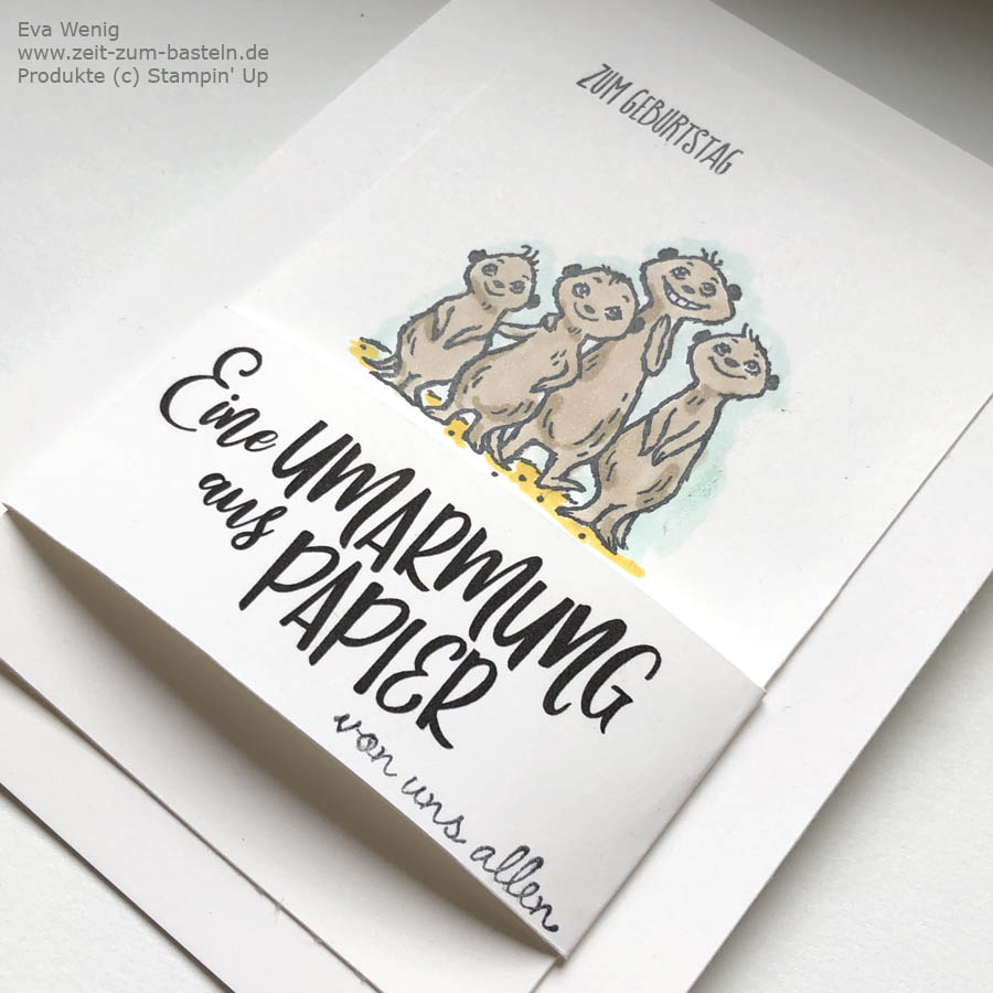 Eine Umarmung aus Papier