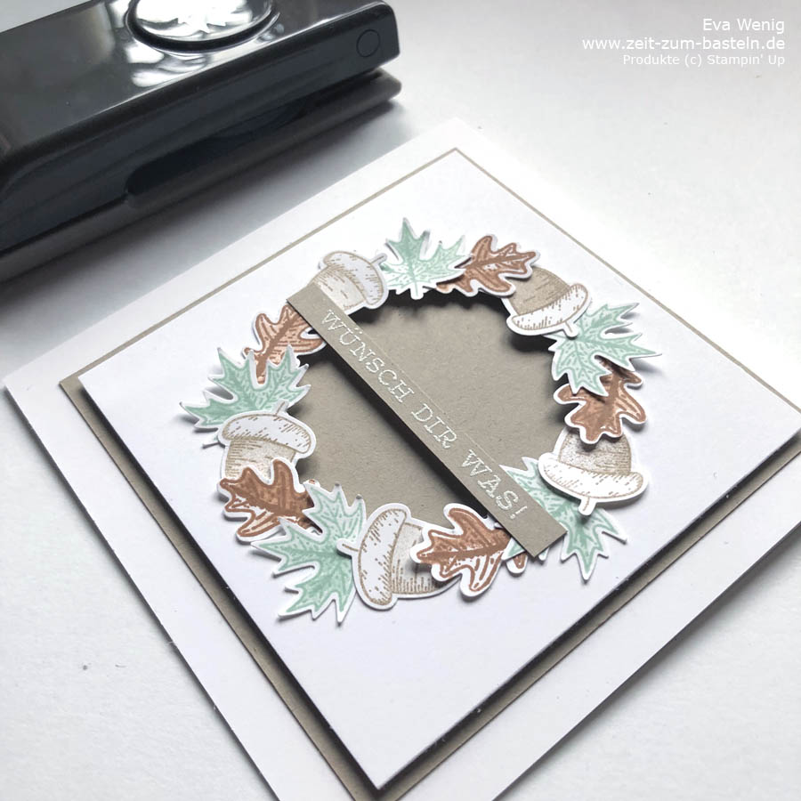 Karte mit Schöner Herbst von Stampin Up