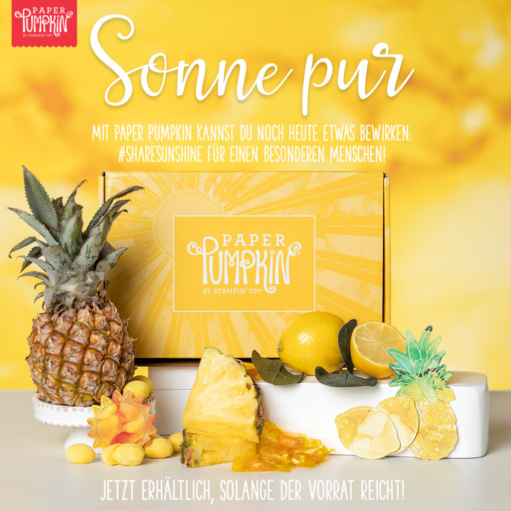 Aktion Sonne pur - #sharesunshine