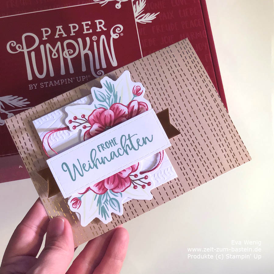 Paper Pumpkin - Feiertage voller Freude