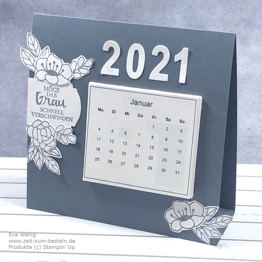 Freebie Mini-Kalender, Kalendervorlage für 2021