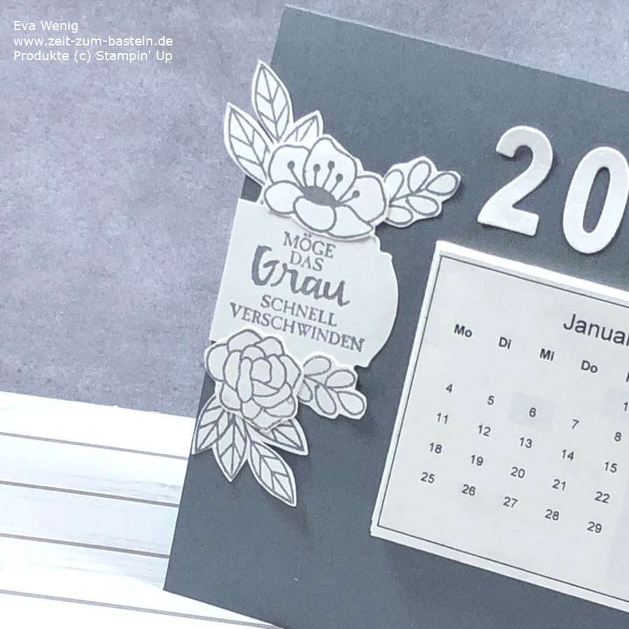 Freebie Mini-Kalender, Kalendervorlage für 2021