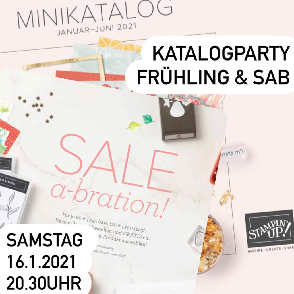 Katalogparty Frühling SAB Stampin Up