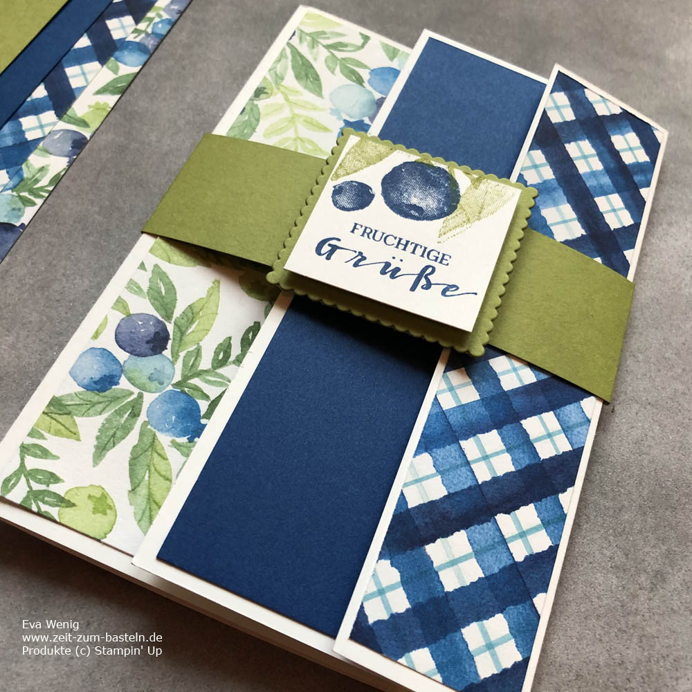 Triple-Fold-Card Stampin Up mit Videotutorial