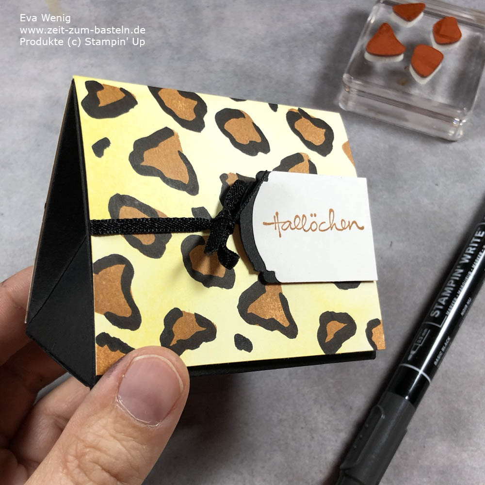 Animal prints mit Butterfly Brilliance Stampin Up Leopard