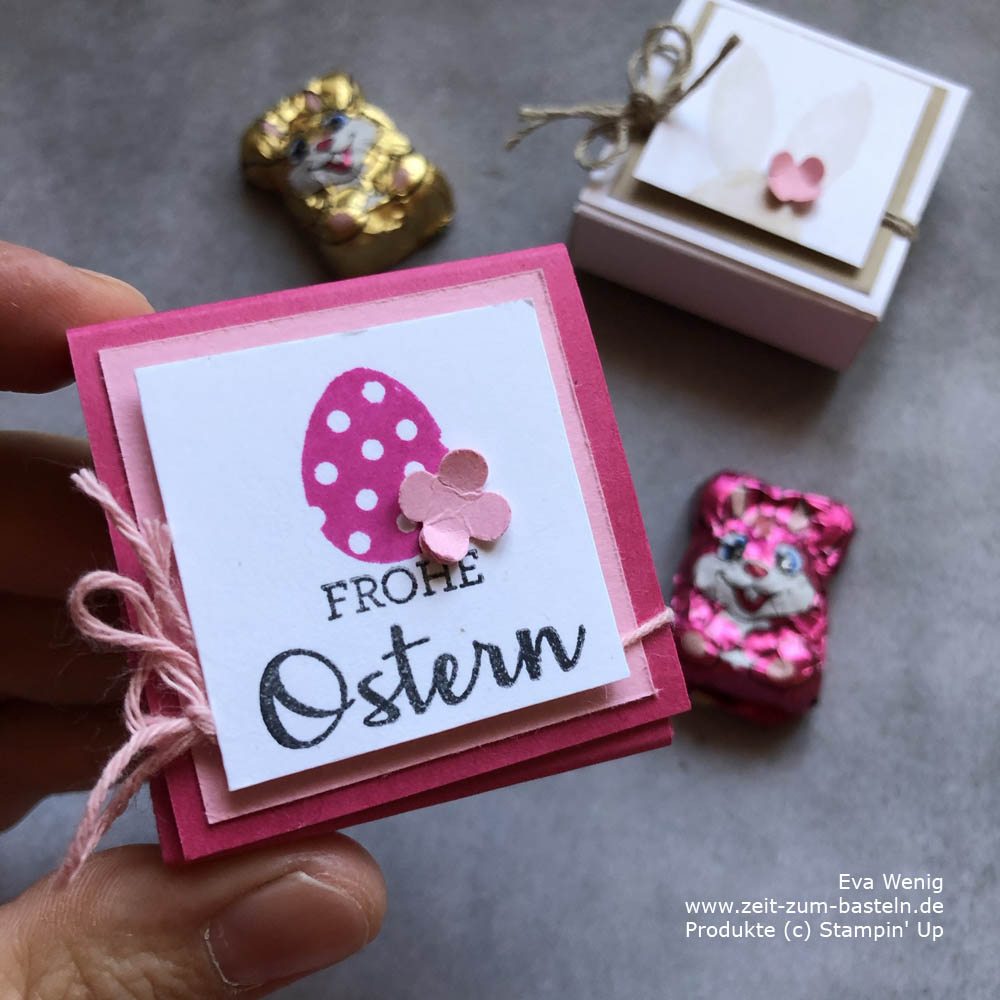 Mini Ziehverpackung für Ostern mit Stampin Up