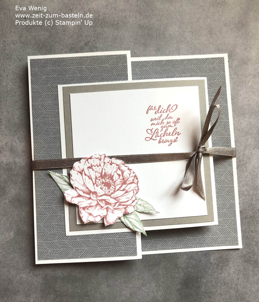 Online Workshop 'Gut gefaltet' - Z-Fold card Stampin Up