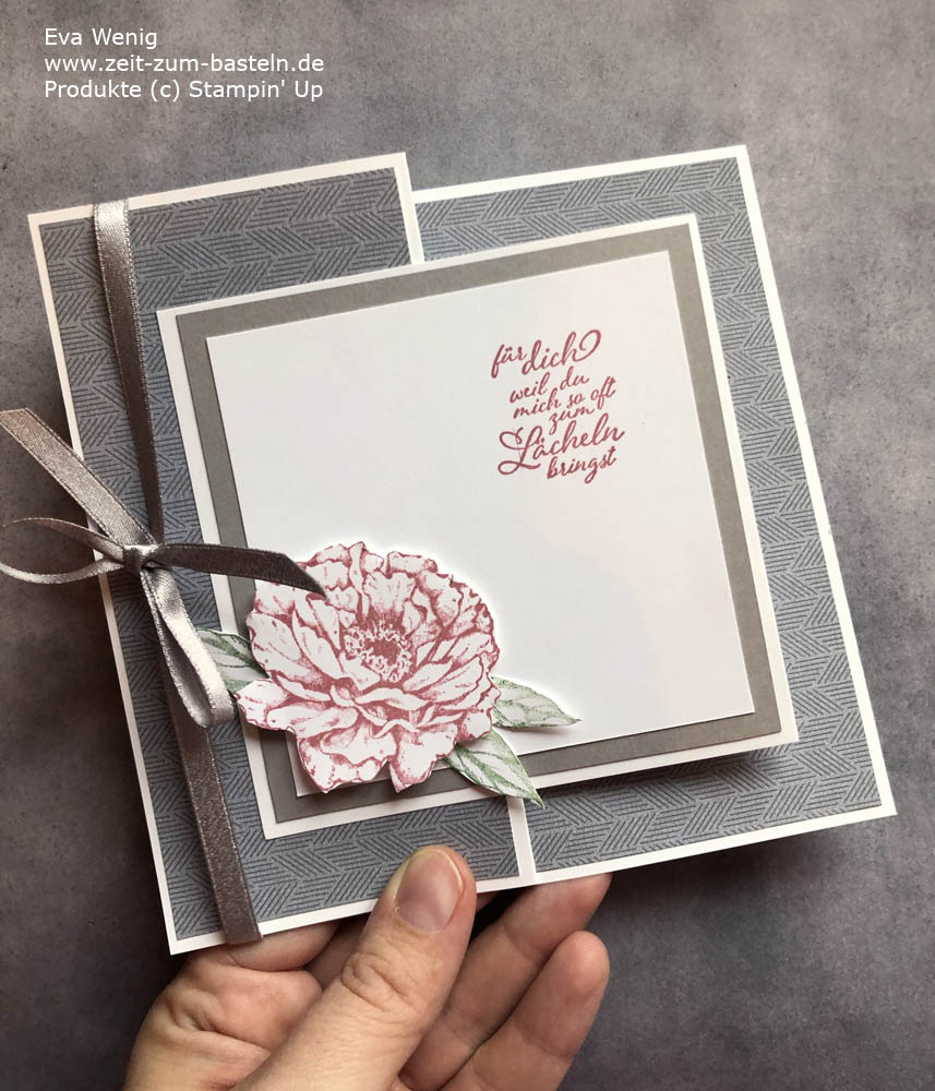 Online Workshop 'Gut gefaltet' - Z-Fold card Stampin Up