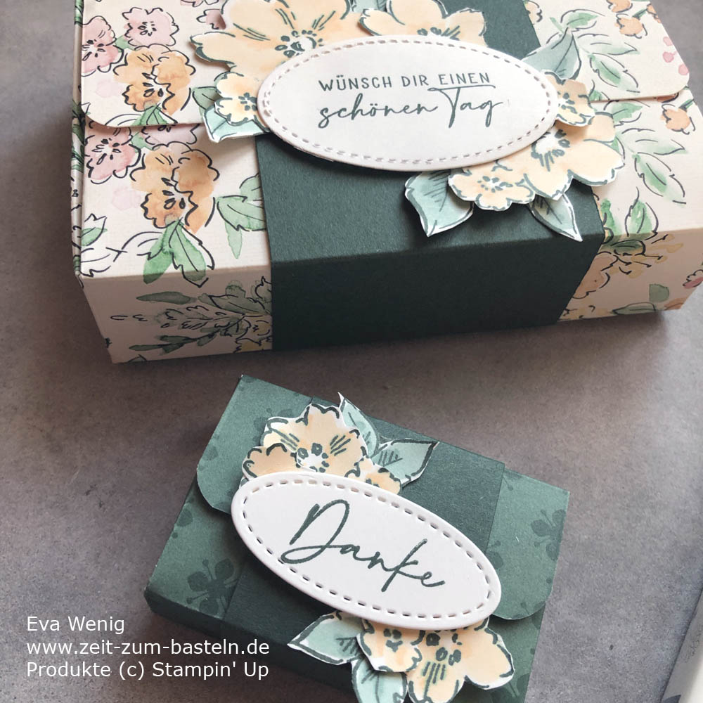 Box ohne Kleben Stampin Up - Mein Juni-Dankeschön