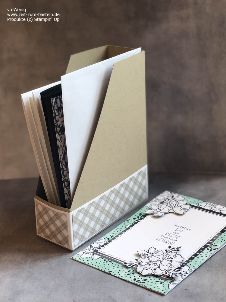 Kartensammler - ein DIY Organziser mit Stampin Up