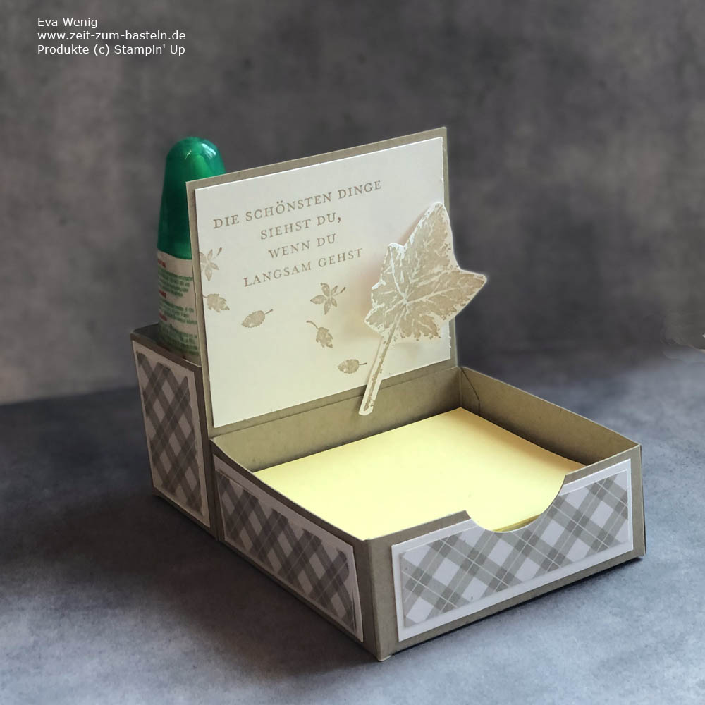Post-it Halter - ein DIY Organziser mit Stampin Up
