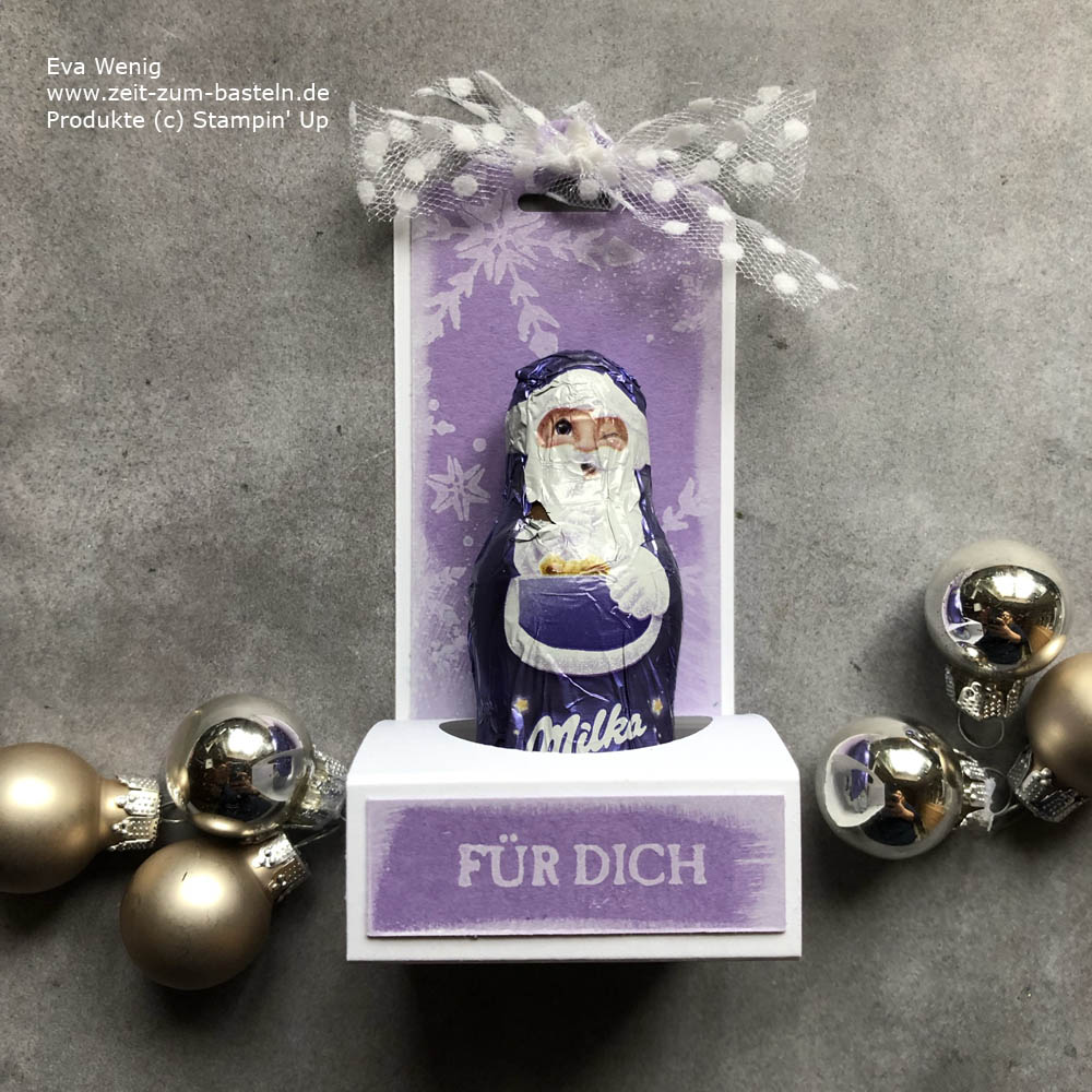 weihnachtliches Goodie mit Anhängerstanze