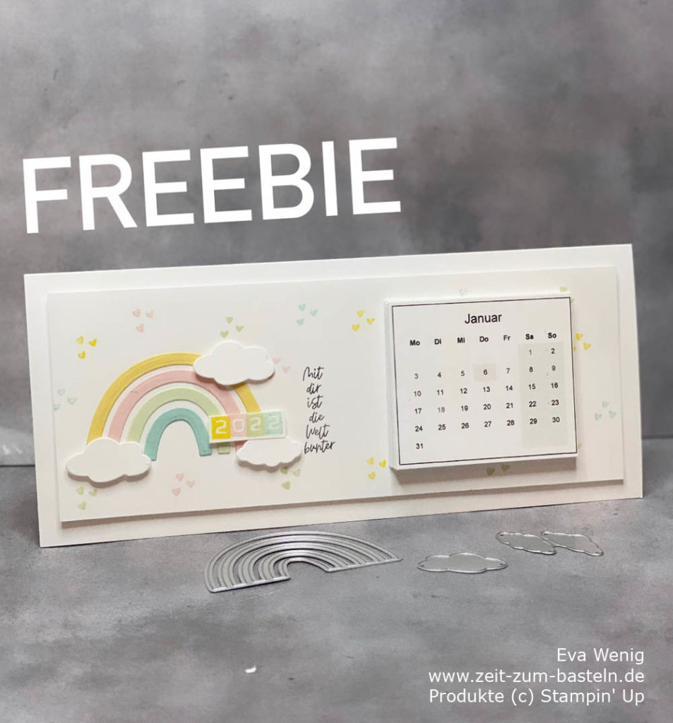 Freebie - Tischkalender 2022