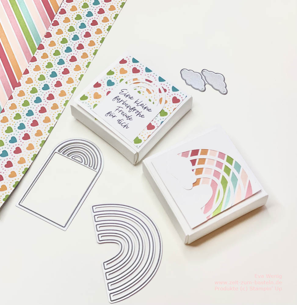 Farbenfrohe Freude & Farbenfroher Regenbogen Stampin Up